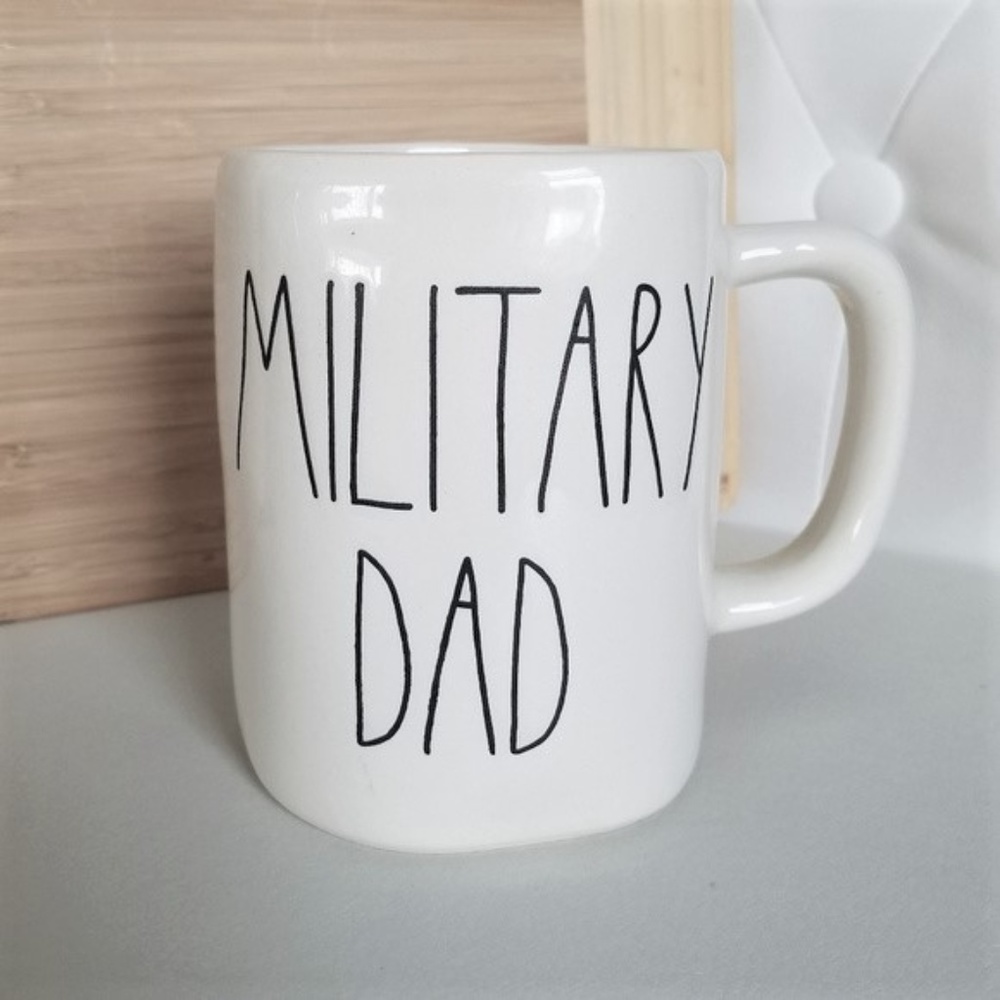 NEW Rae Dunn MILITARY DAD Coffee Mug